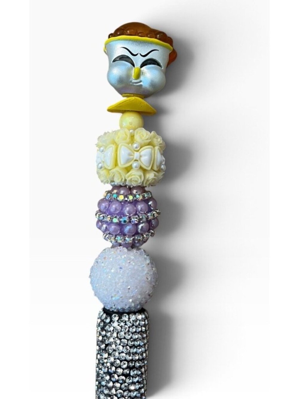 Chip Teacup Blowing Bubbles Doorables Beaded Pen Beauty and the Beast New